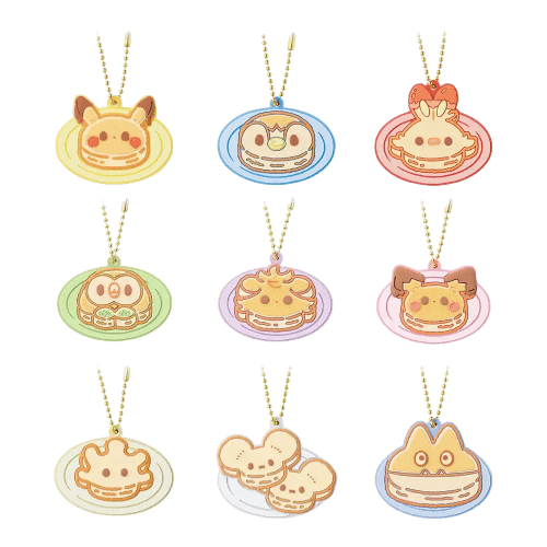 I賞 煎餅橡膠吊飾(隨機)