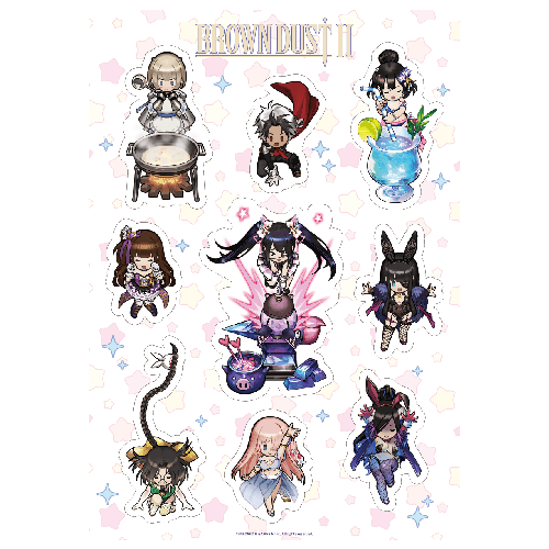 F賞 棕色塵埃2-SD角色貼紙