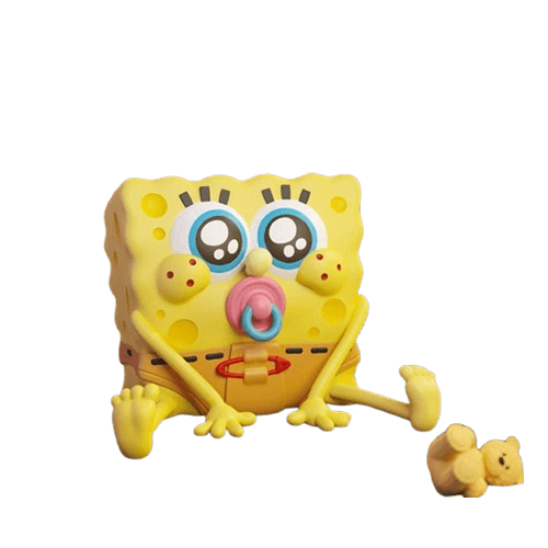 C賞 正版授權 Justice 海綿寶寶 童年