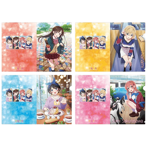 D賞 L型資料夾組 (4入)