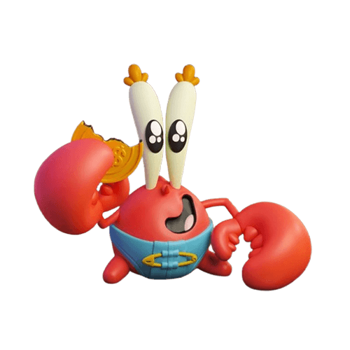 F賞 正版授權 Justice 蟹老闆 童年