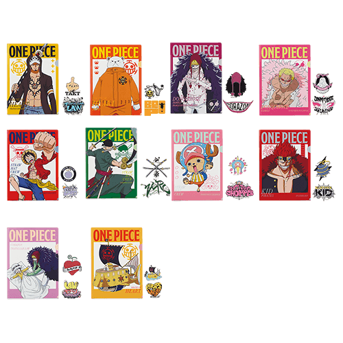 J賞 透明文件夾&貼紙組合(隨機)