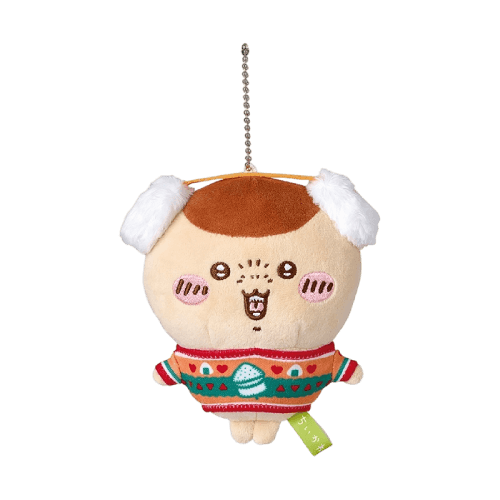 M賞 栗子饅頭 7-11聖誕絨毛吊飾