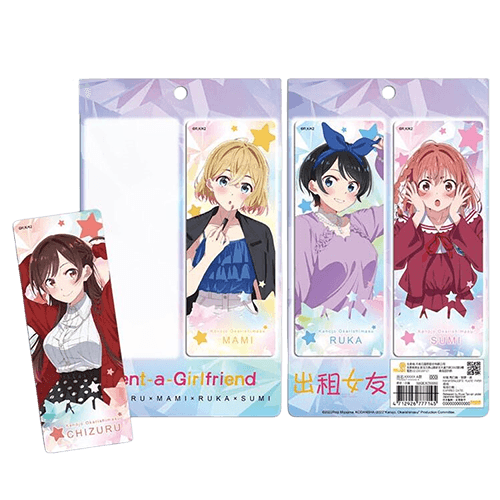 F賞 出租女友 銀箔書籤(4入)