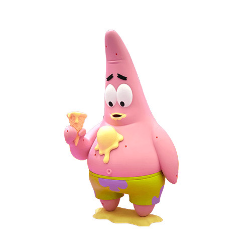 A賞 正版授權 Justice 超巨大 海綿寶寶 冰淇淋