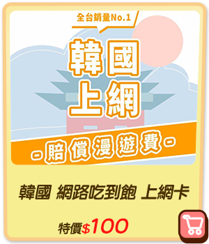 主打品_韓國 網路吃到飽 上網卡