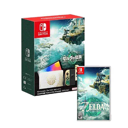 Switch王國之淚 特仕機 (OLED版)<br>+Switch薩爾達傳說：王國之淚中文版