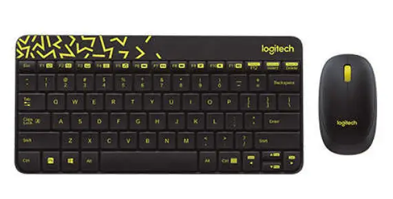 新學期_各類主打區_鍵盤_Logitech MK240 2.4G 無線鍵盤滑鼠組