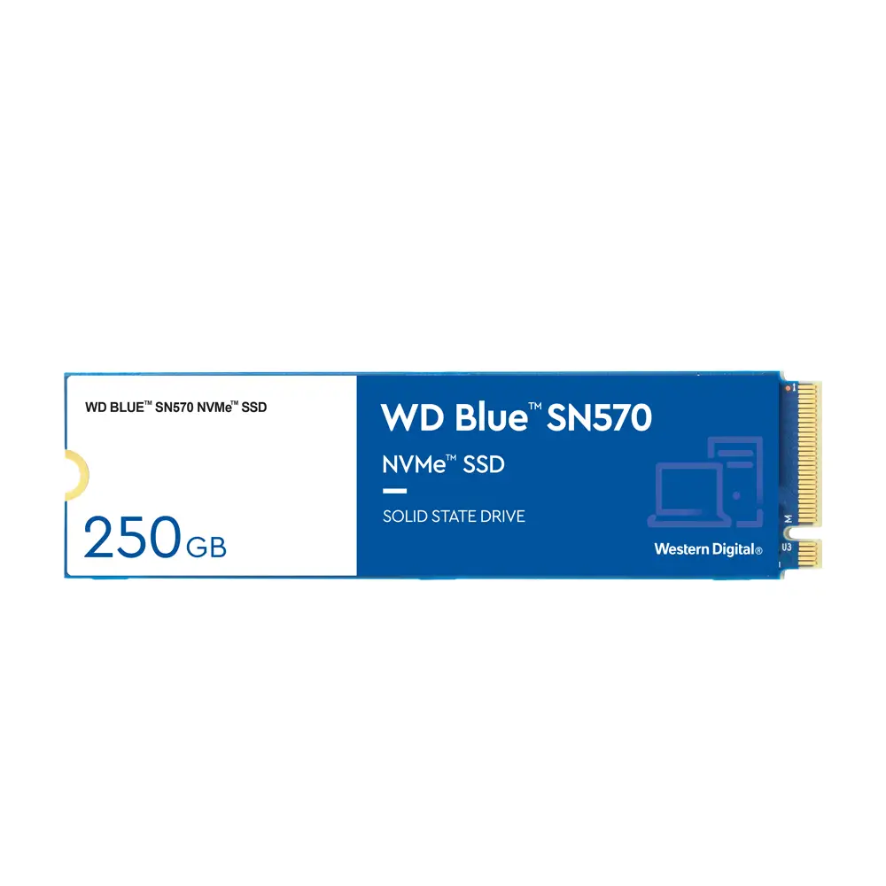 新學期_各類主打區_硬碟_WD 藍標 SN570 250GB NVMe M.2 PCIe SSD固態硬碟