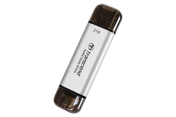 新學期_各類主打區_硬碟_Transcend ESD310S 2TB 外接式 SSD固態硬碟