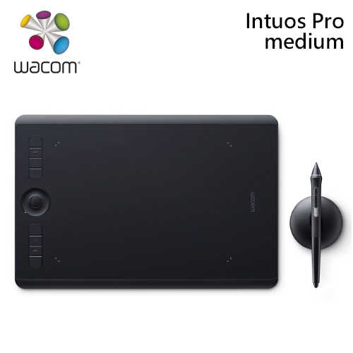 Wacom Intuos Pro Medium 
創意觸控繪圖板 PTH-660/K0