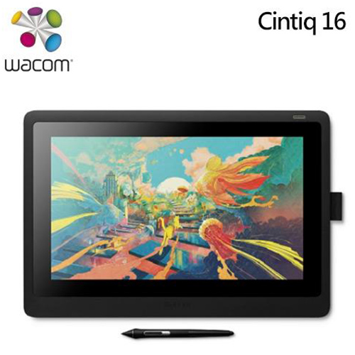 Wacom Cintiq 16 
筆式繪圖螢幕 DTK-1660 HDMI