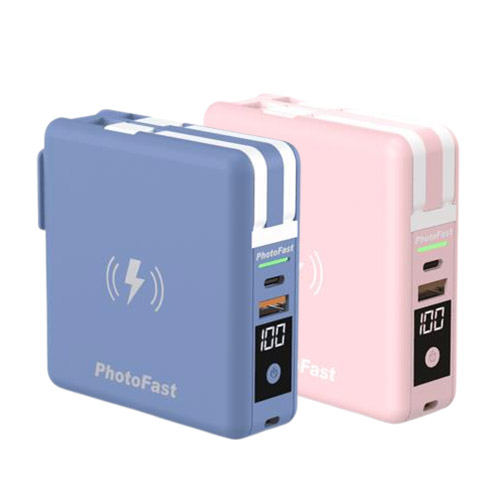 Photofast MutiCharge10000mAh 
無線充+PD 五合一行動電源