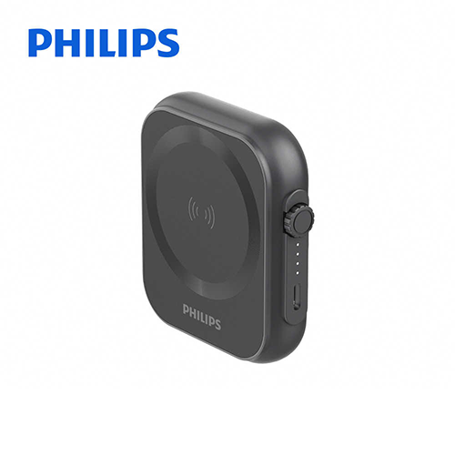 PHILIPS 黑金剛 三合一磁吸行動電源 5000mAh