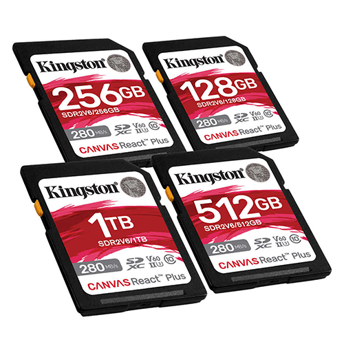 金士頓 128G 256G 512G 1TB SDXC UHS-II V60 相機記憶卡