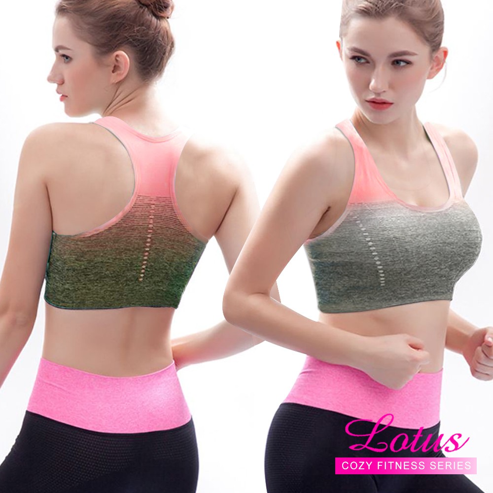 輪播商品：LOTUS 彈力舒適完美包覆運動內衣