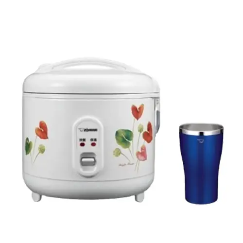 【限定組合】象印電子鍋10人份+象印保溫杯