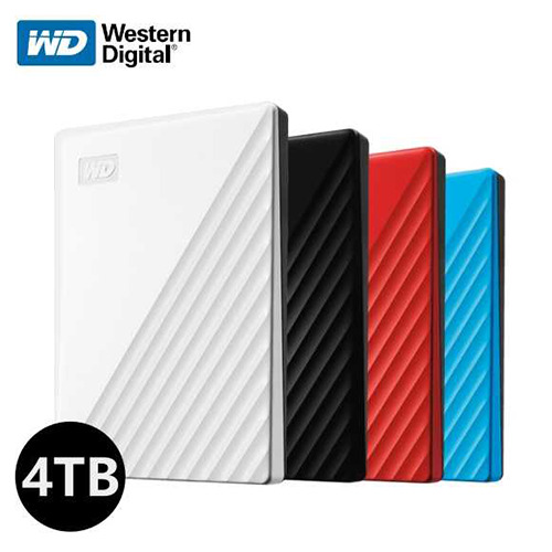 WD My Passport 4TB 2.5吋 行動硬碟