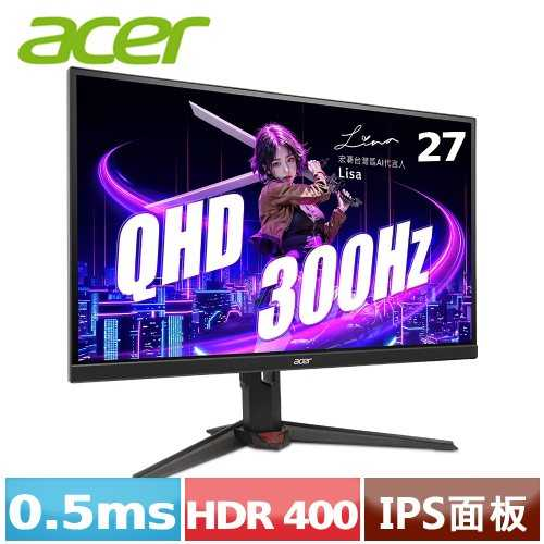 ACER 27型 XV272U F3 2K 電競螢幕