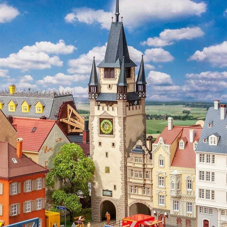 Faller HO規 古代城門塔樓