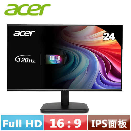 ACER宏碁 24型 EK241Y G 護眼螢幕