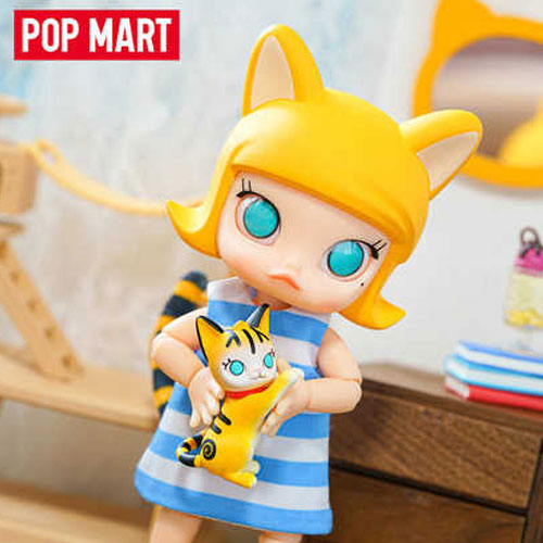 盲盒直購：MOLLY紙箱喵可動人偶