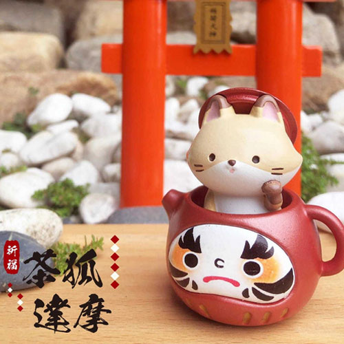 盲盒直購：Jinart 茶狐達摩