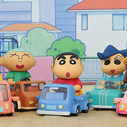 盲盒總覽：蠟筆小新車車系列