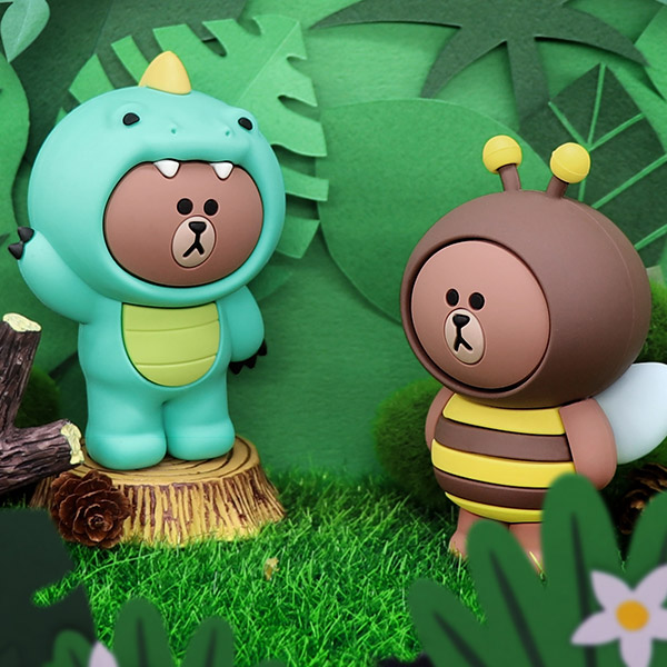 盲盒總覽：LINE FRIENDS 叢林系列