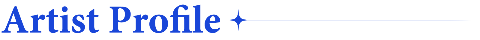 Artist Profile 藝人資訊